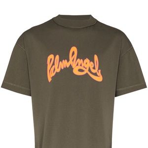 Palm Angels logo-print crew-neck T-shirt